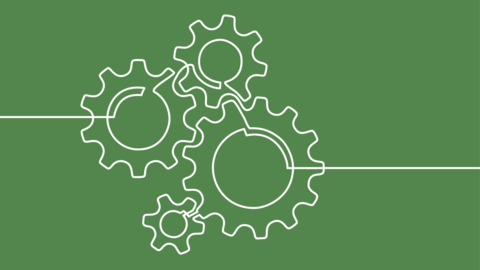 A doodle of some gears